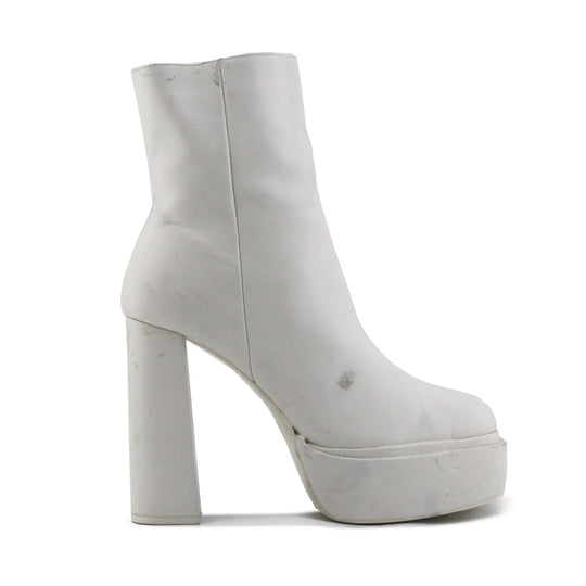 Zara Zipper Platform Ankle Boot | 100% Authentic Leather