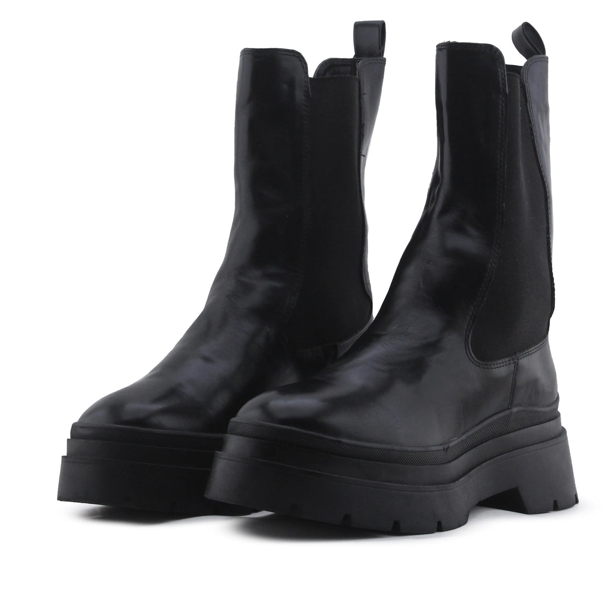 Bershka Stretchable Ankle Boot | 100% Authentic Leather