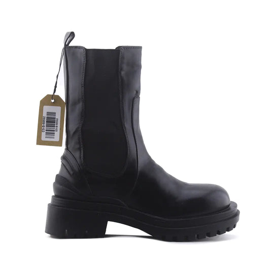Bershka Stretchable Ankle Boot | 100% Authentic Leather