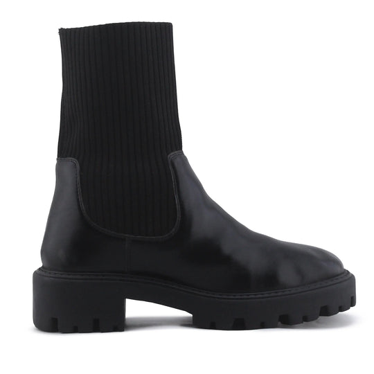 Lefties Stretchable Ankle Boot | 100% Authentic Leather