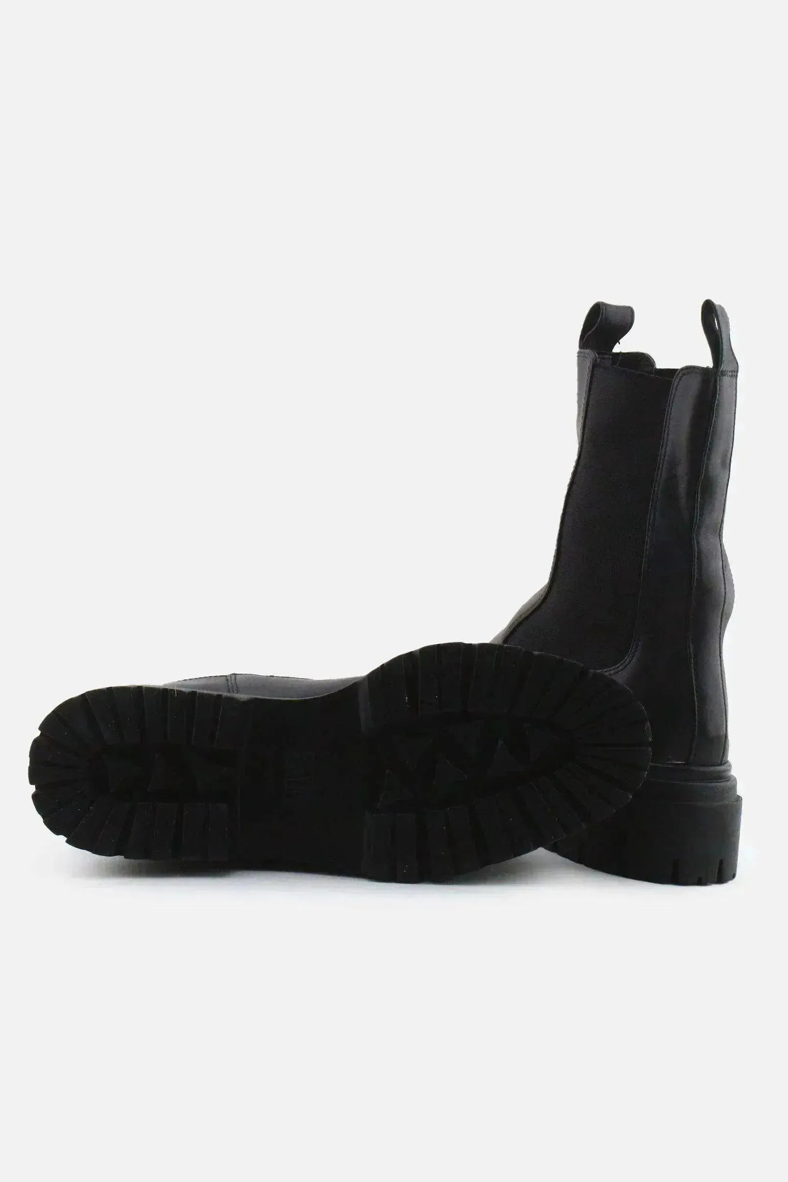 Zara Stretchable Chelsea Ankle Boots | 100% Authentic Leather - sundaybazar