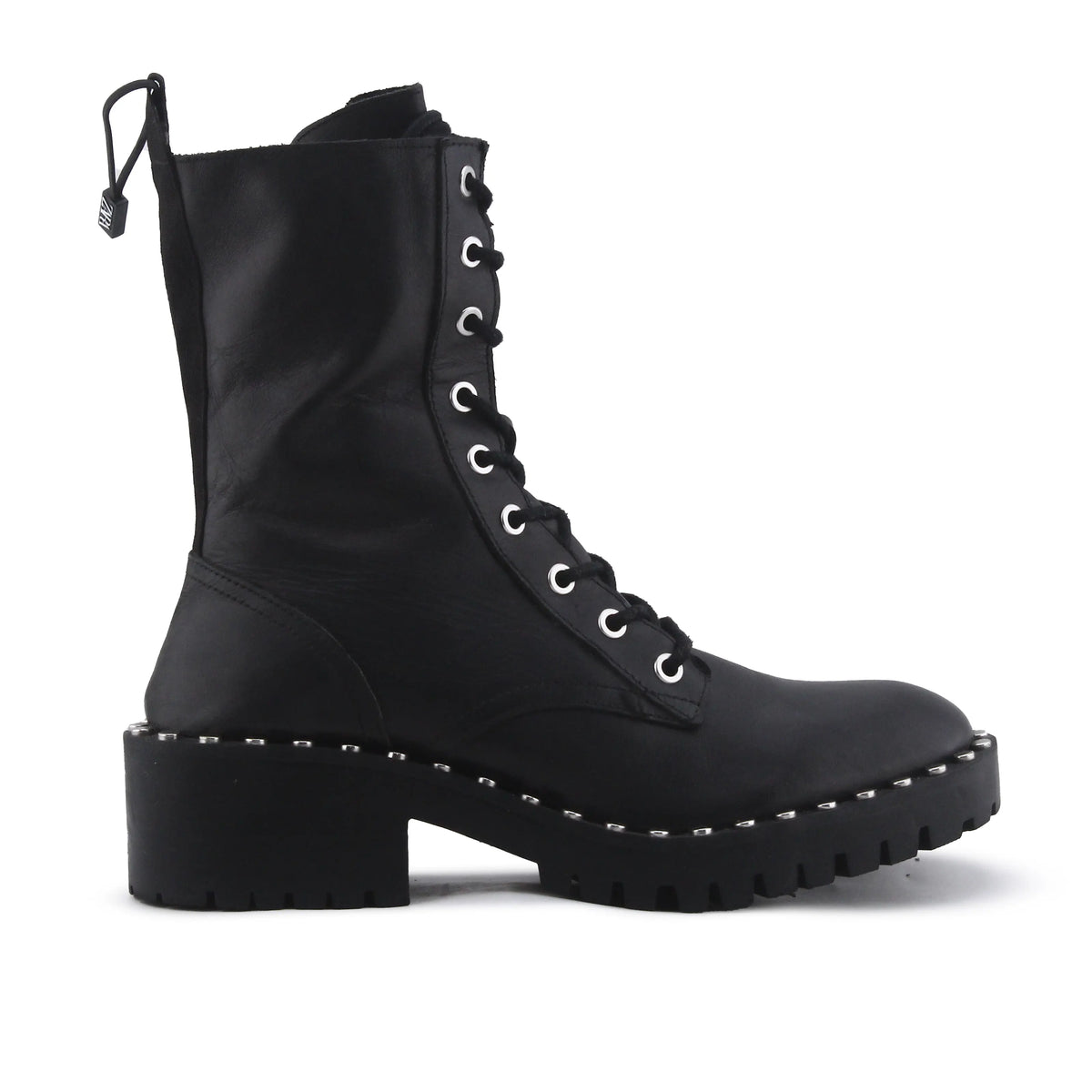 Zara Zipper Lace Up Ankle Boot | 100% Authentic Leather