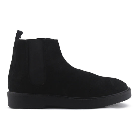 Zara Stretchable Suede Ankle Boot