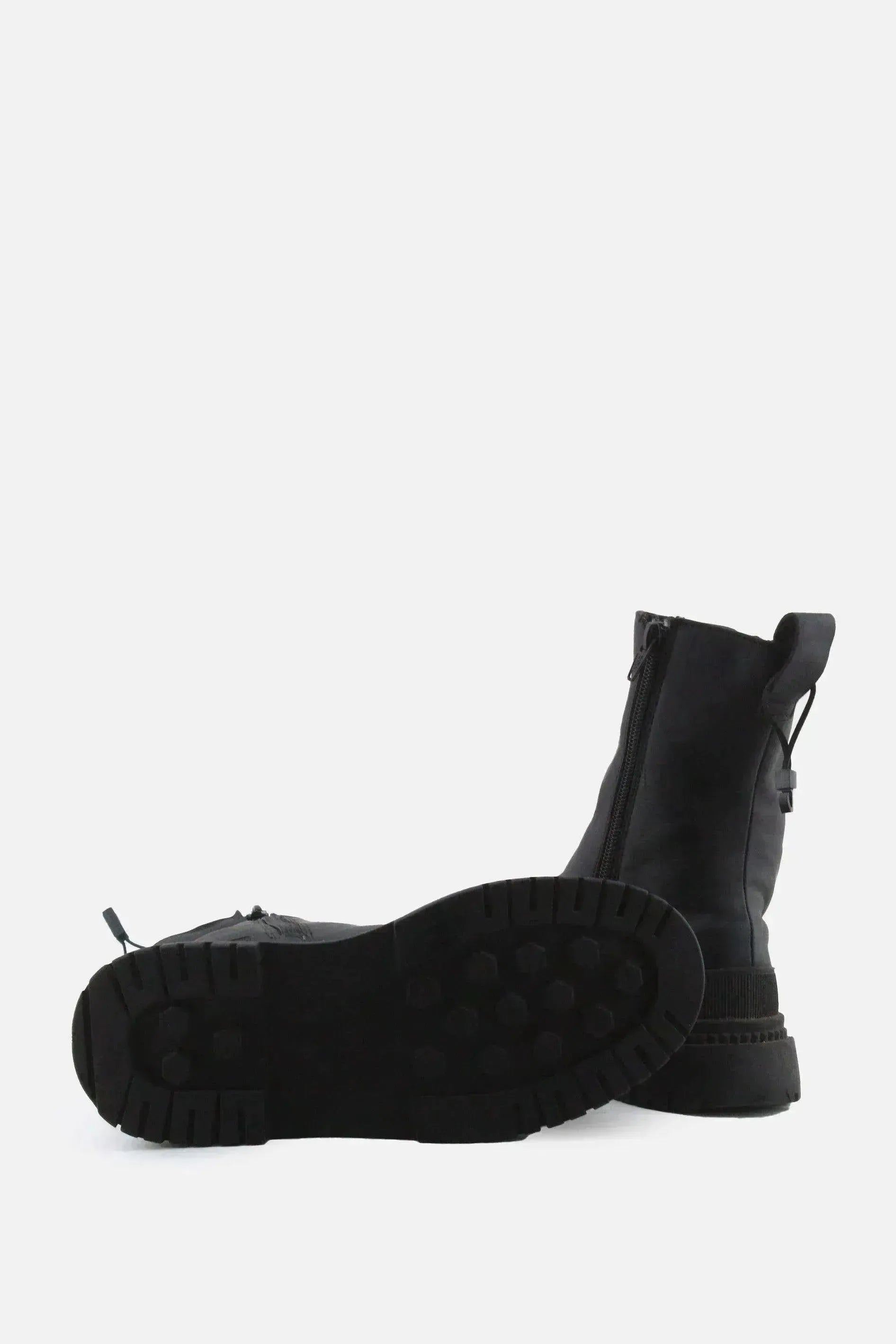 Zara Zipper Stretchable Chelsea Ankle Boots | 100% Authentic Leather - sundaybazar