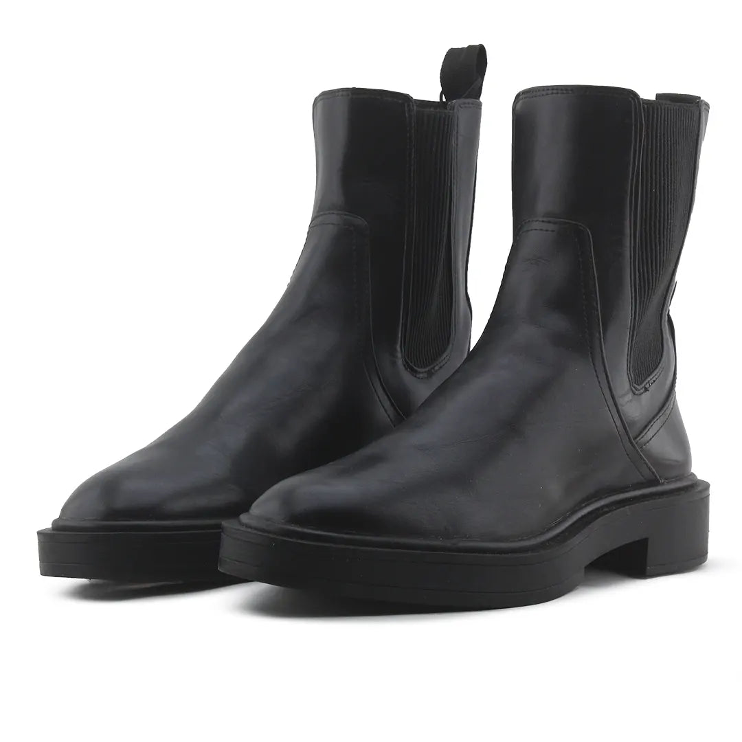 Zara Stretchable Ankle Boots | 100% Authentic Leather