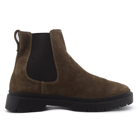 Zara Stretchable Suede Ankle Boot