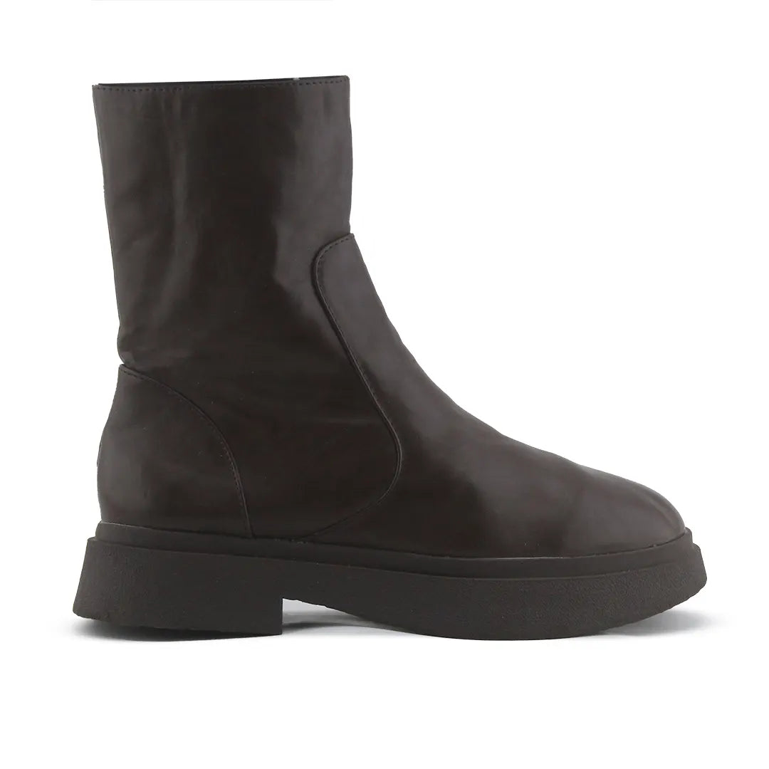 Zara Zipper Combat Ankle Boots | 100% Authentic Leather