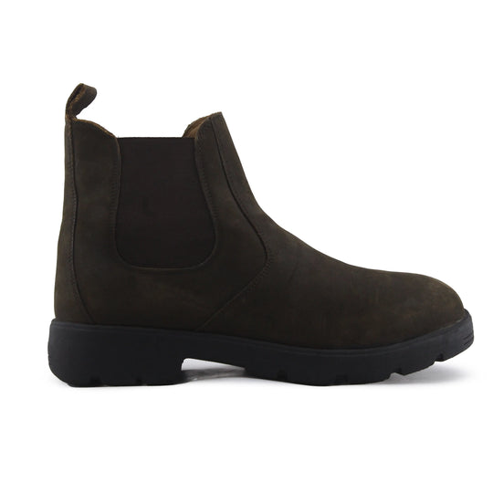 Zara Stretchable Suede Ankle Boot