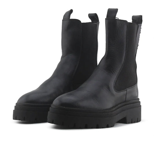 Zara Stretchable Chelsea Ankle Boots | 100% Authentic Leather