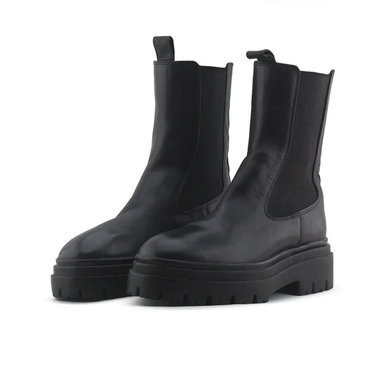 Zara Stretchable Chelsea Ankle Boots | 100% Authentic Leather