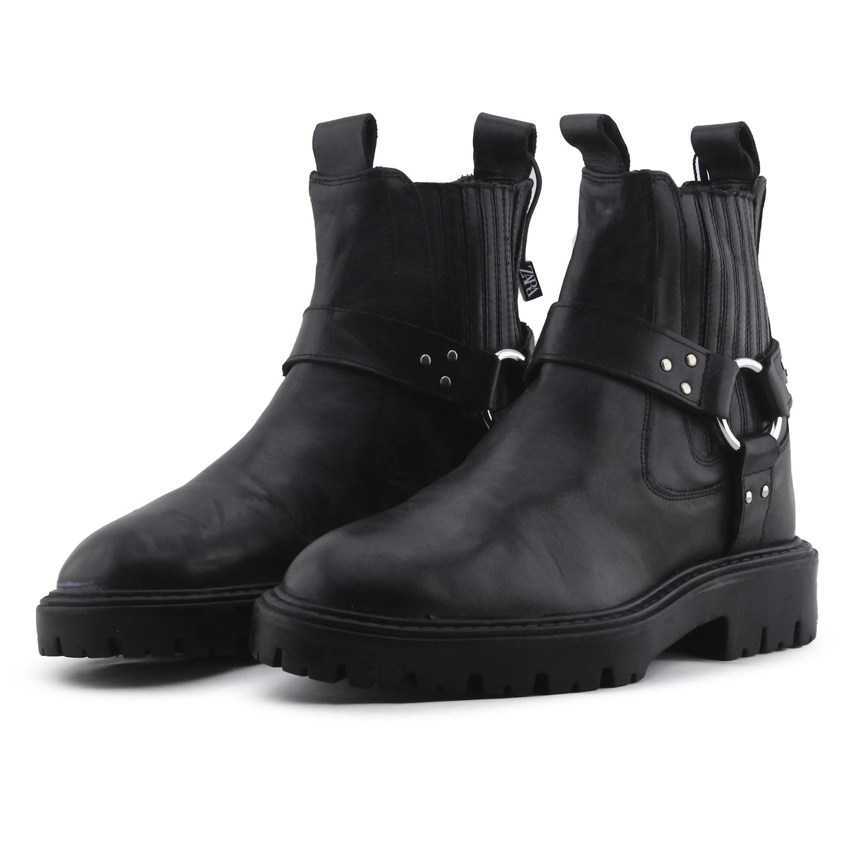 Zara Stretchable Ankle Boot | 100% Authentic Leather