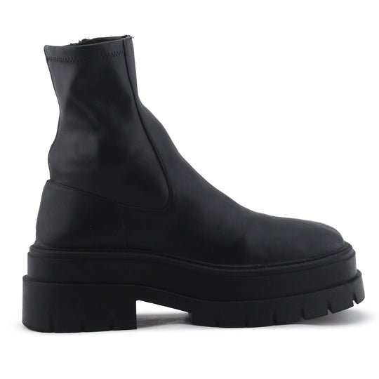 Bershka Zipper Ankle Boot | 100% Authentic Leather
