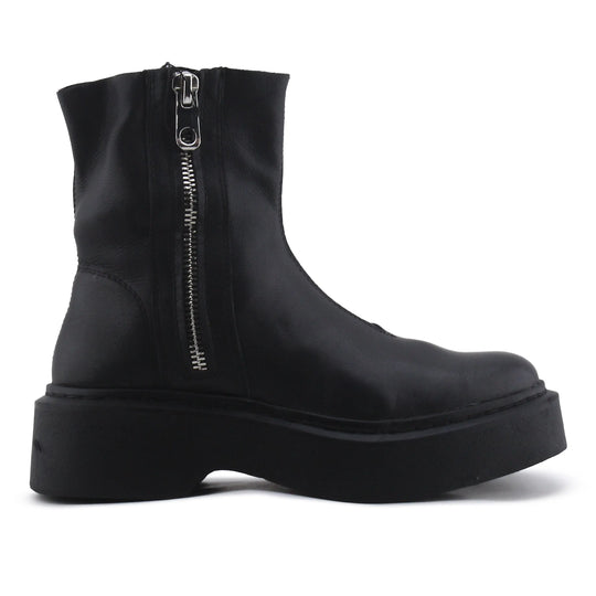 Zara Zipper Ankle Boot | 100% Authentic Leather