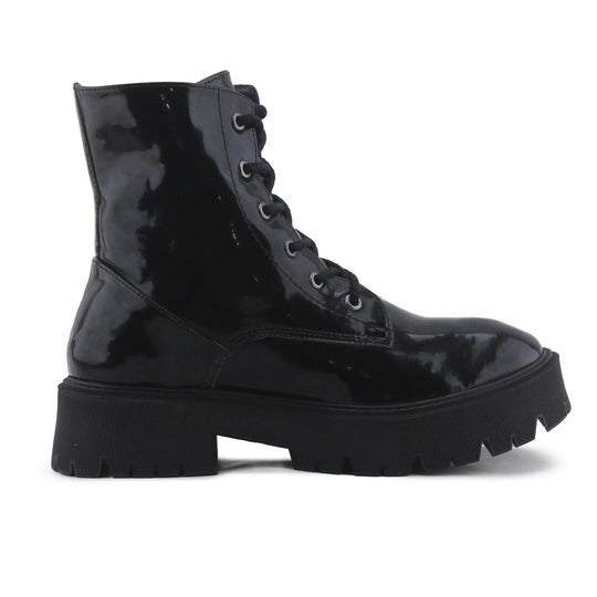 Zara Zipper Lace Up Ankle Boot