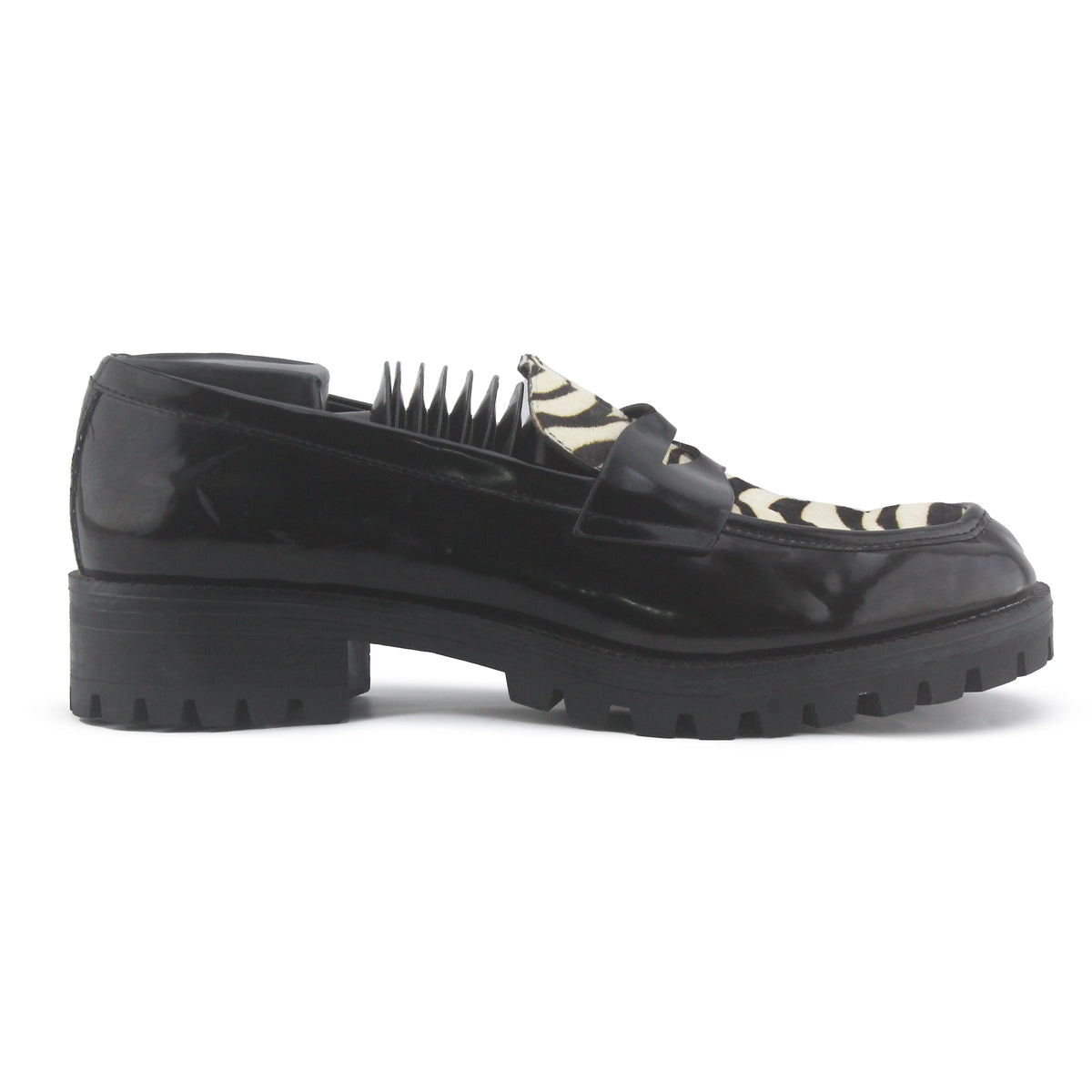Zara Penny Strap Loafers