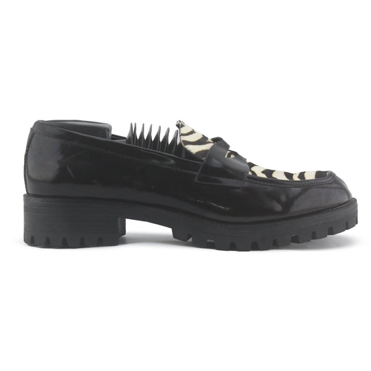 Zara Penny Strap Loafers