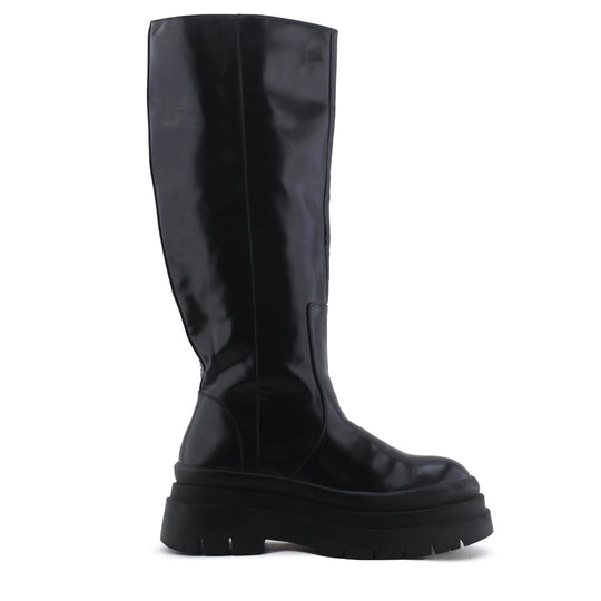 Zara Zipper Knee High Boot | 100% Authentic Leather