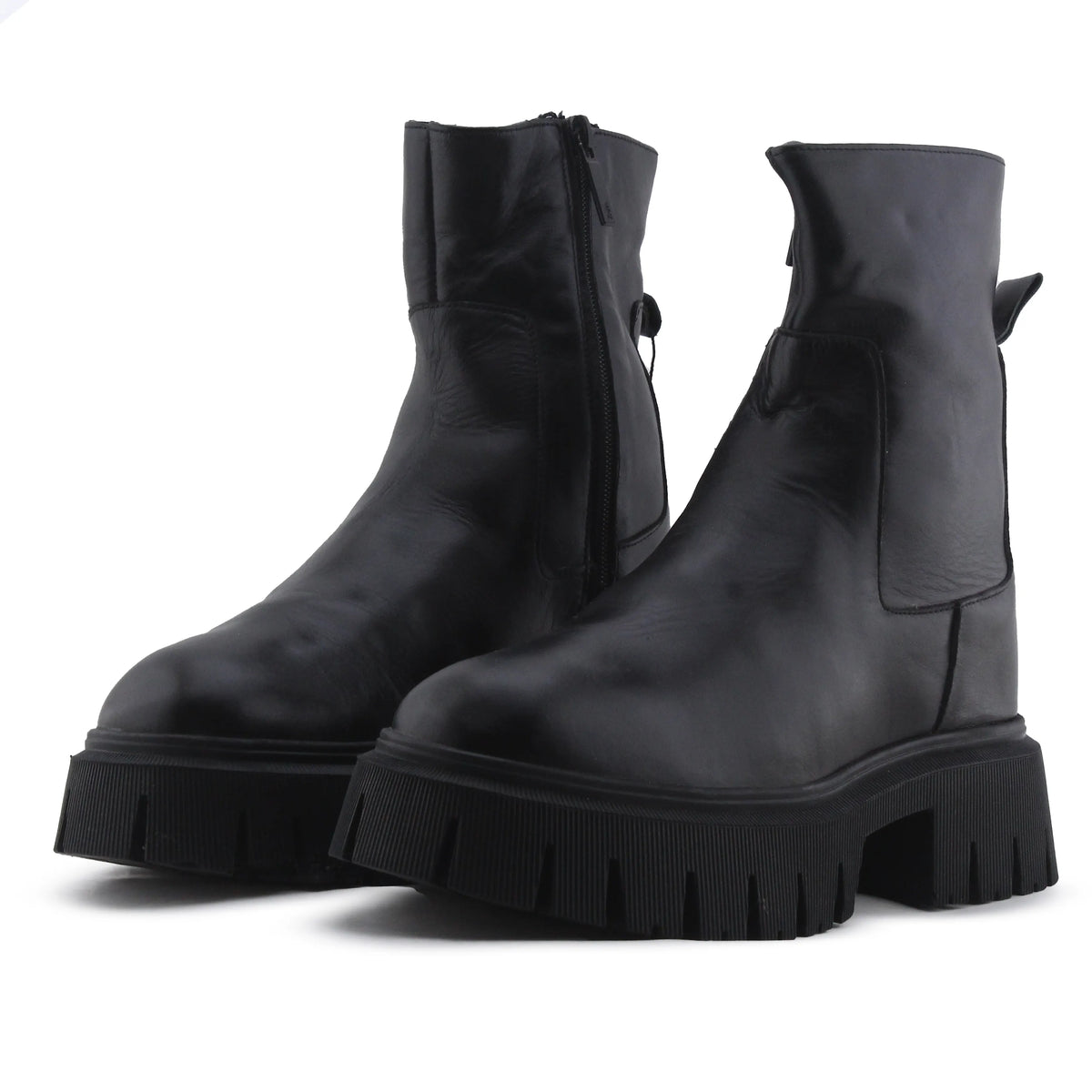 Zara Zipper Ankle Boot | 100% Authentic Leather