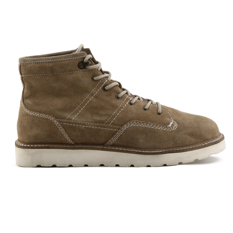Zara Lace Up Suede Ankle Boot