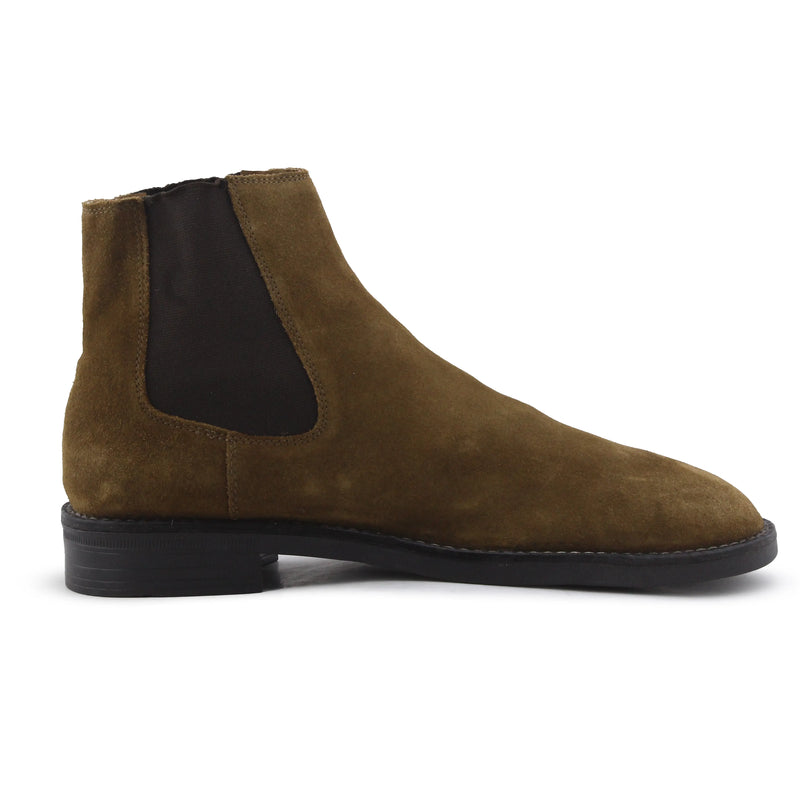 Zara Stretchable Suede Ankle Boot