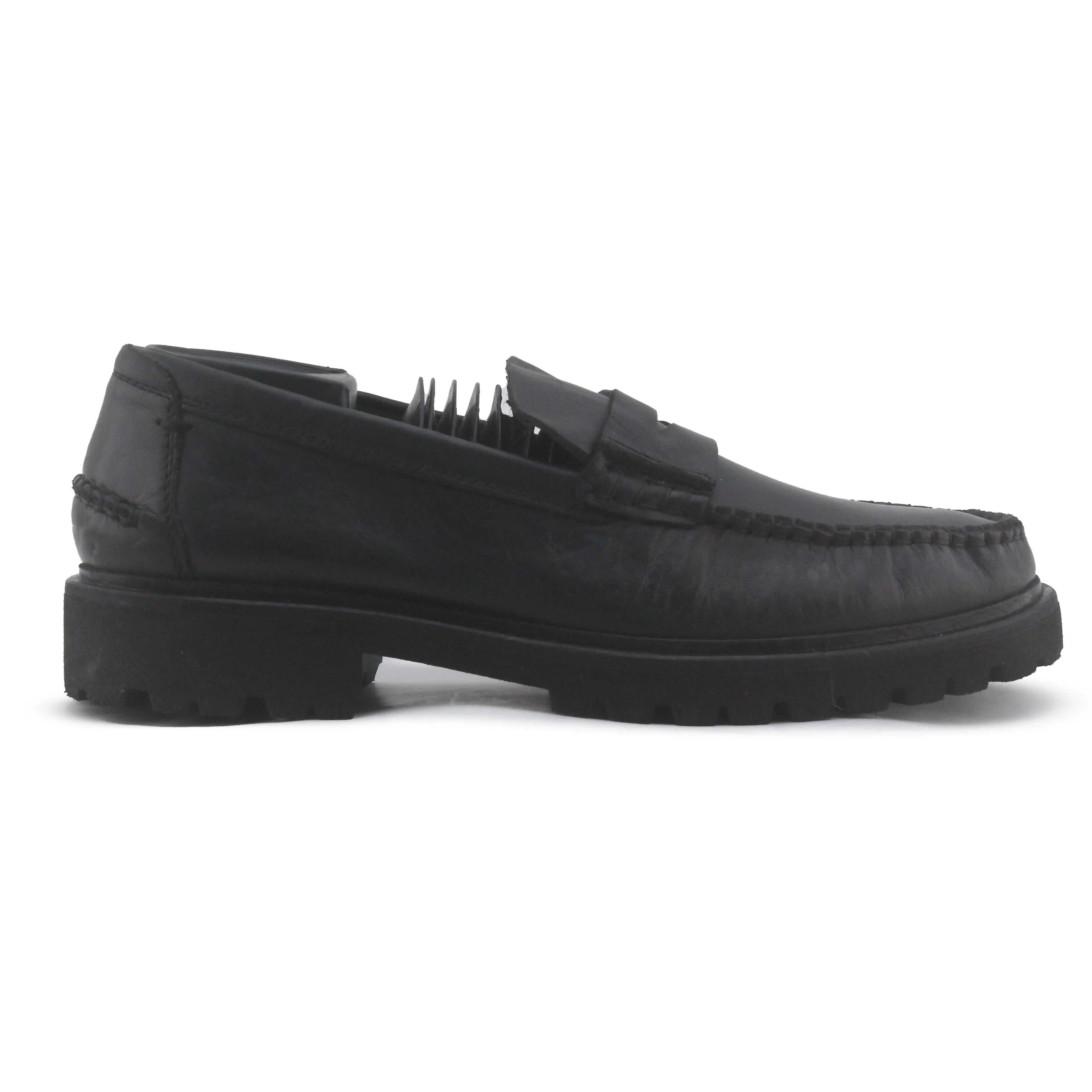Massimo Dutti Penny Strap Loafers