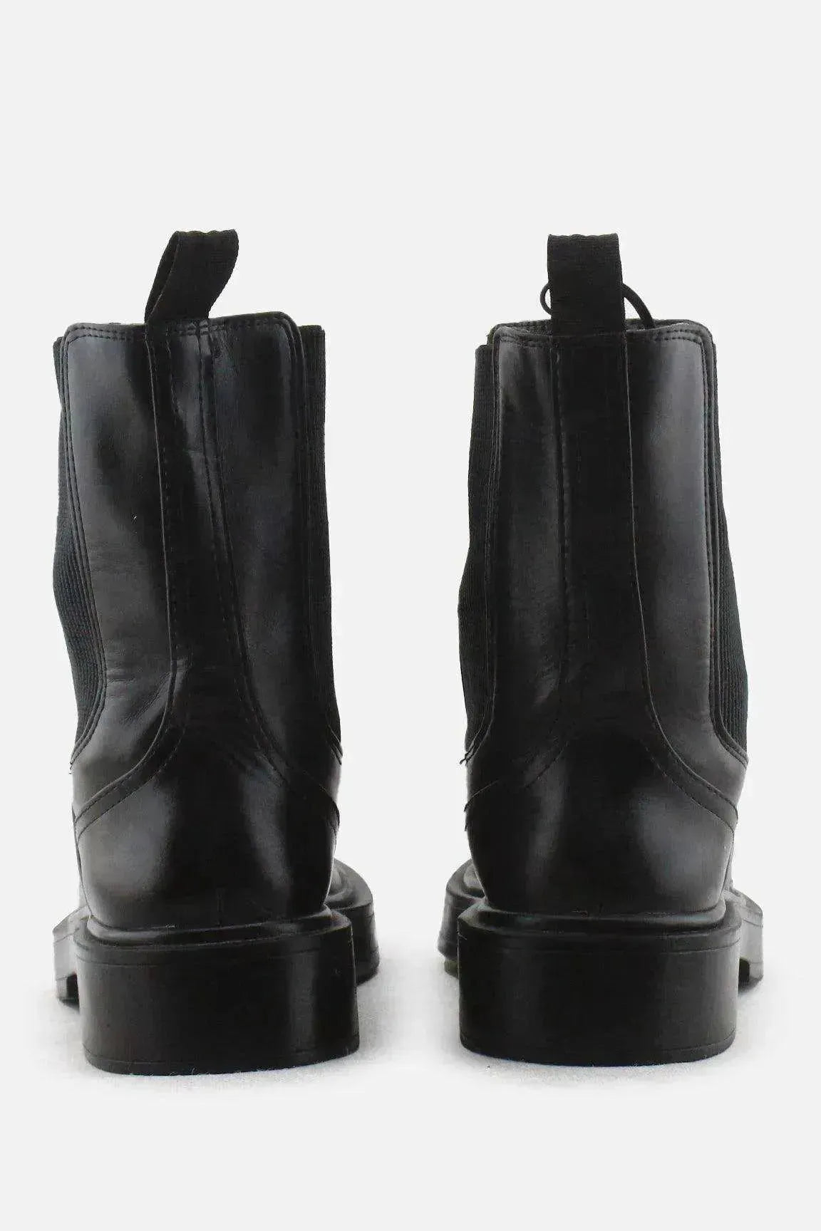 Zara Stretchable Ankle Boots | 100% Authentic Leather - sundaybazar