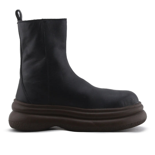 Zara Zipper Ankle Boot | 100% Authentic Leather