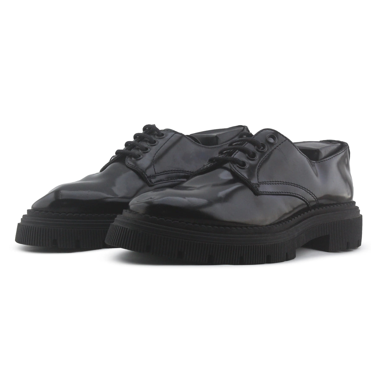 Zara Patent Lace Up Shoe