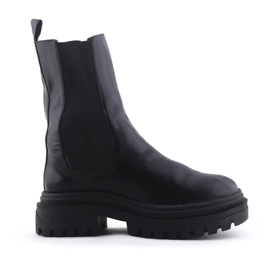 Bershka Stretchable Ankle Boot | 100% Authentic Leather