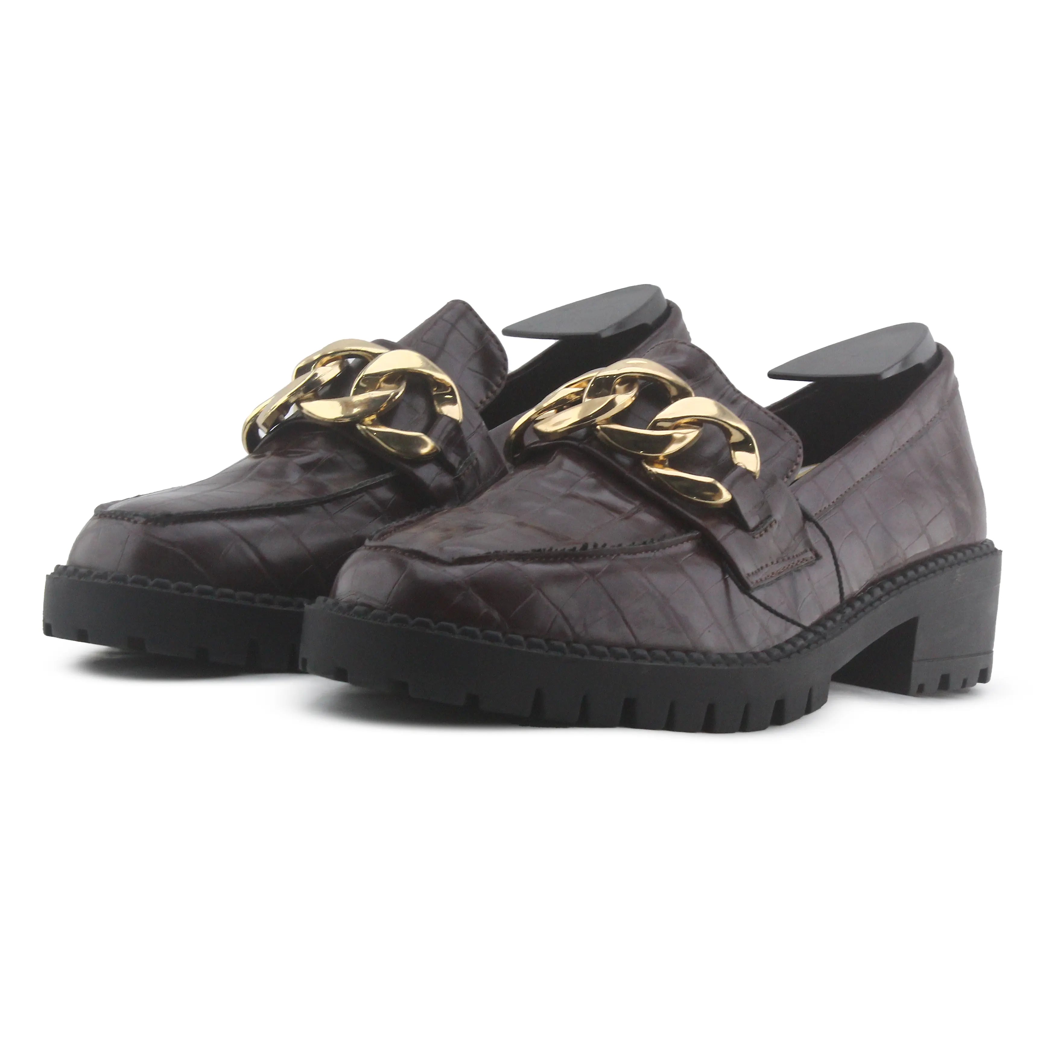 Zara Penny Strap Loafers