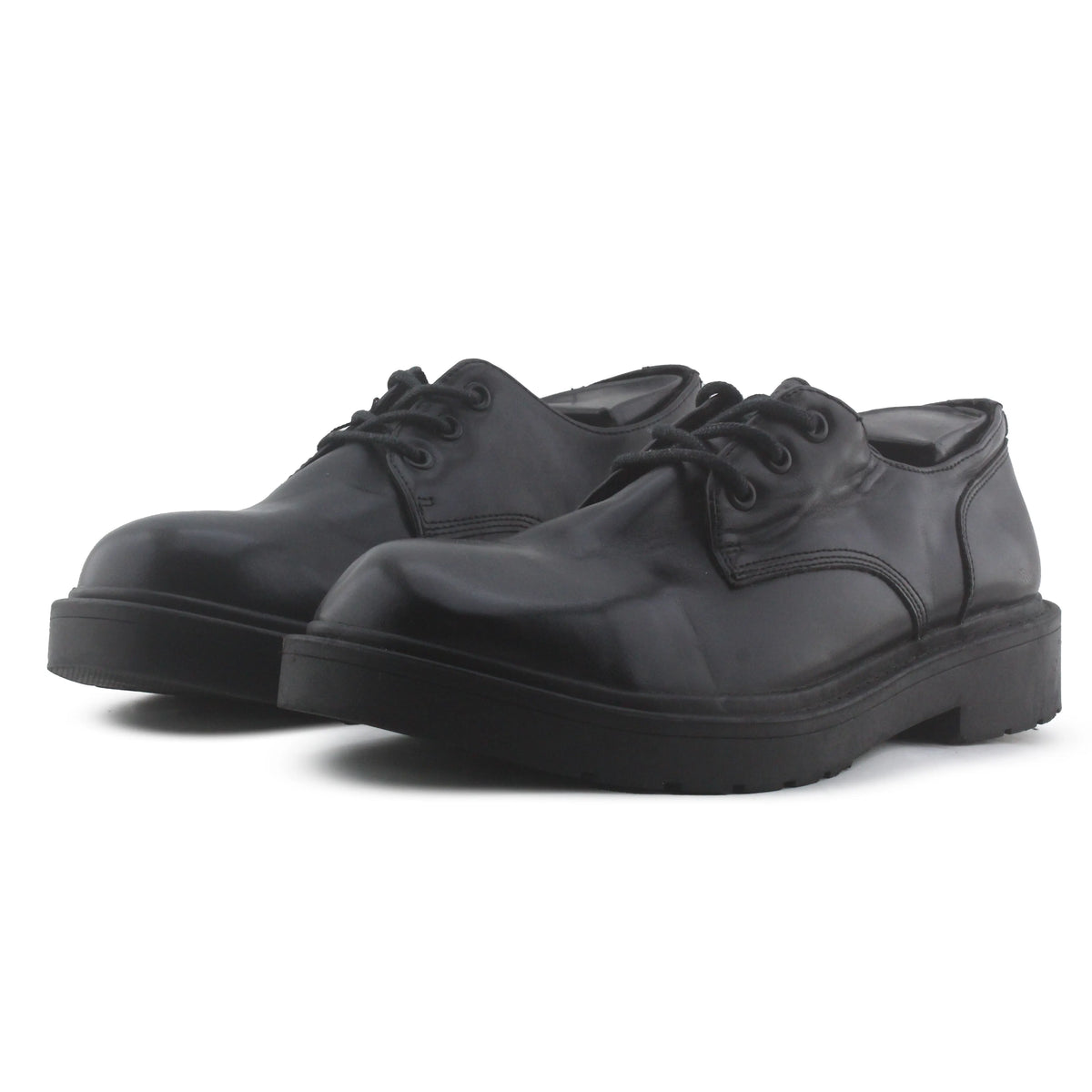 Pull & Bear Rounded Lace Up Shoe