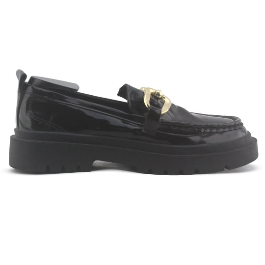 Zara Penny Strap Loafers