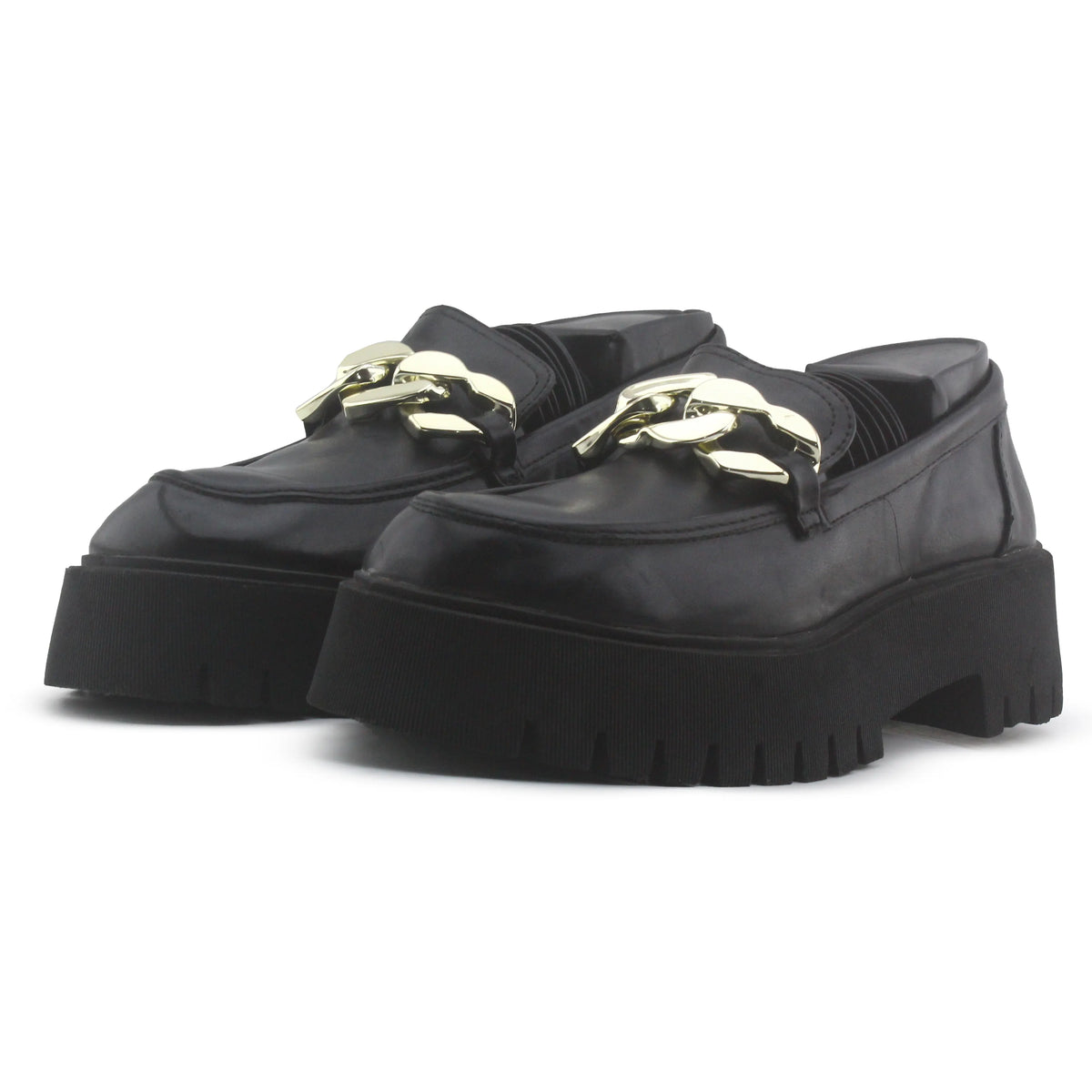 Stradivarius Chunky Penny Strap Loafers