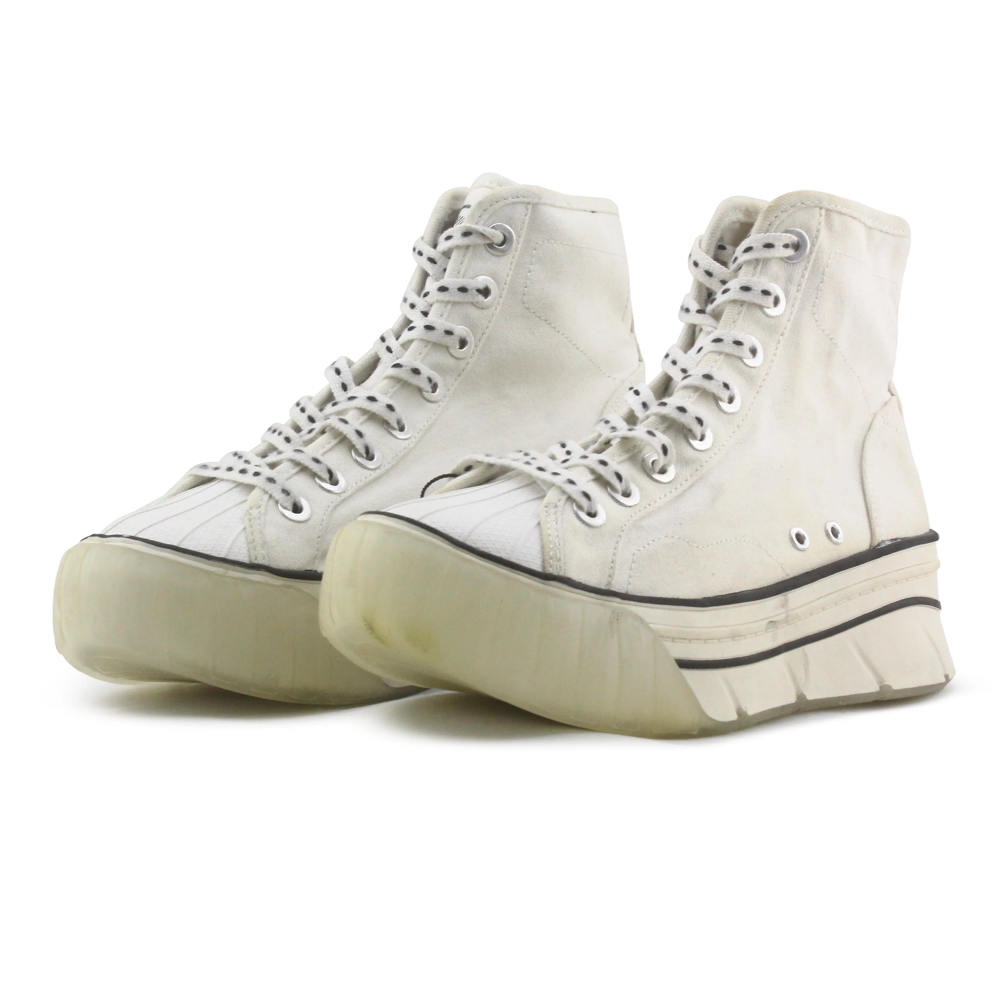 Bershka High Top Lace Up Shoe
