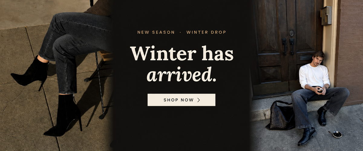 Winter has arrived. Shop all boots.